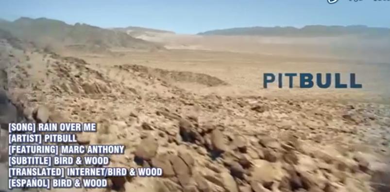 Rain Over Me  -Pitbull-Marc Anthony